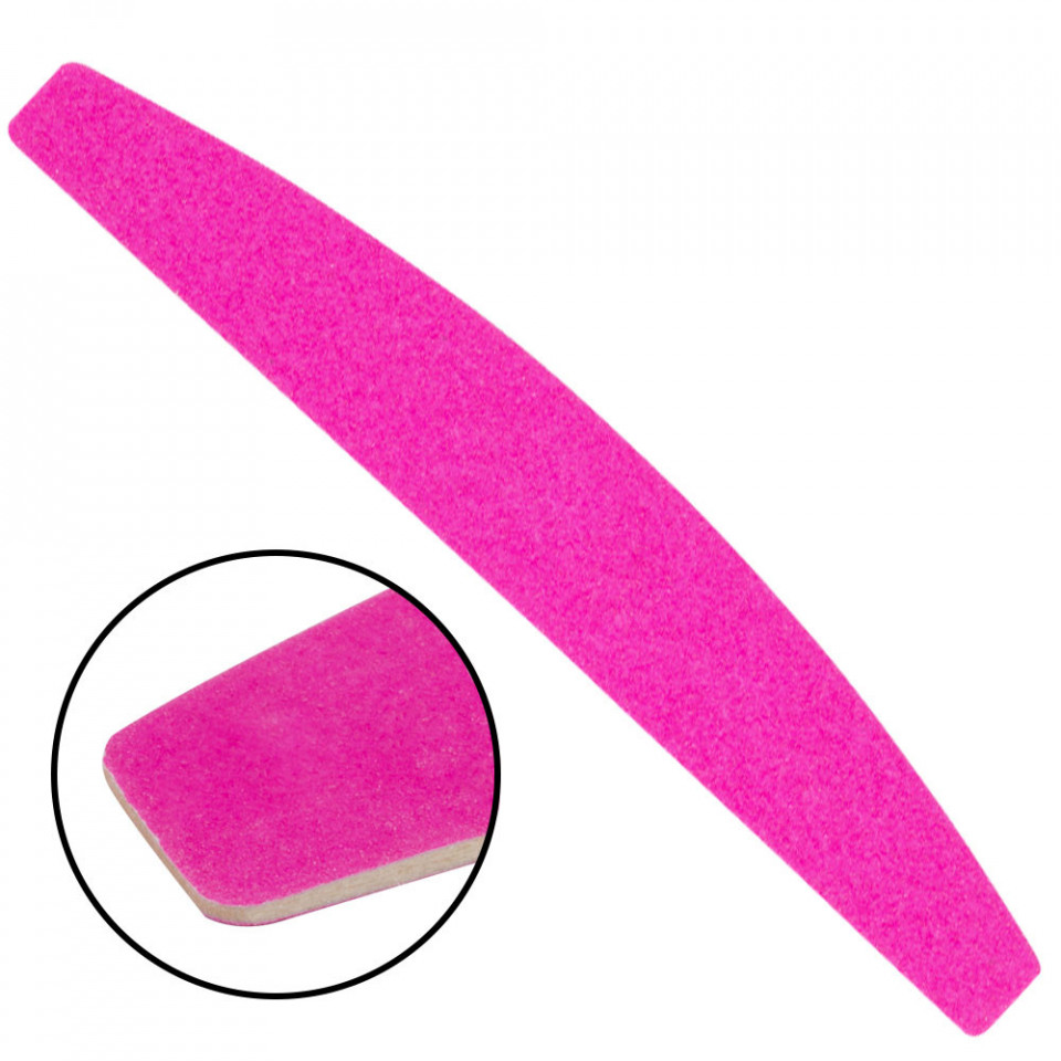 Pila lemn SEMILUNA neon pink slim 180/180 180/180