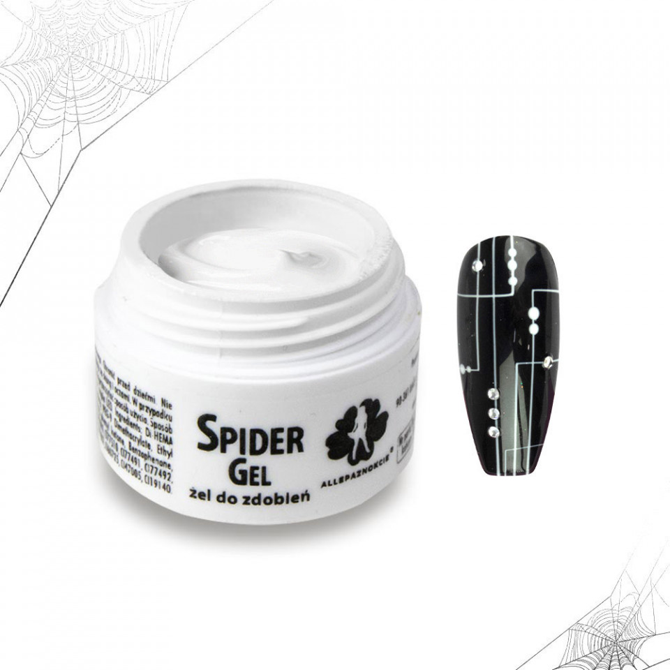 Spider Gel White 3 ml – Allepaznokcie Allepaznokcie imagine noua