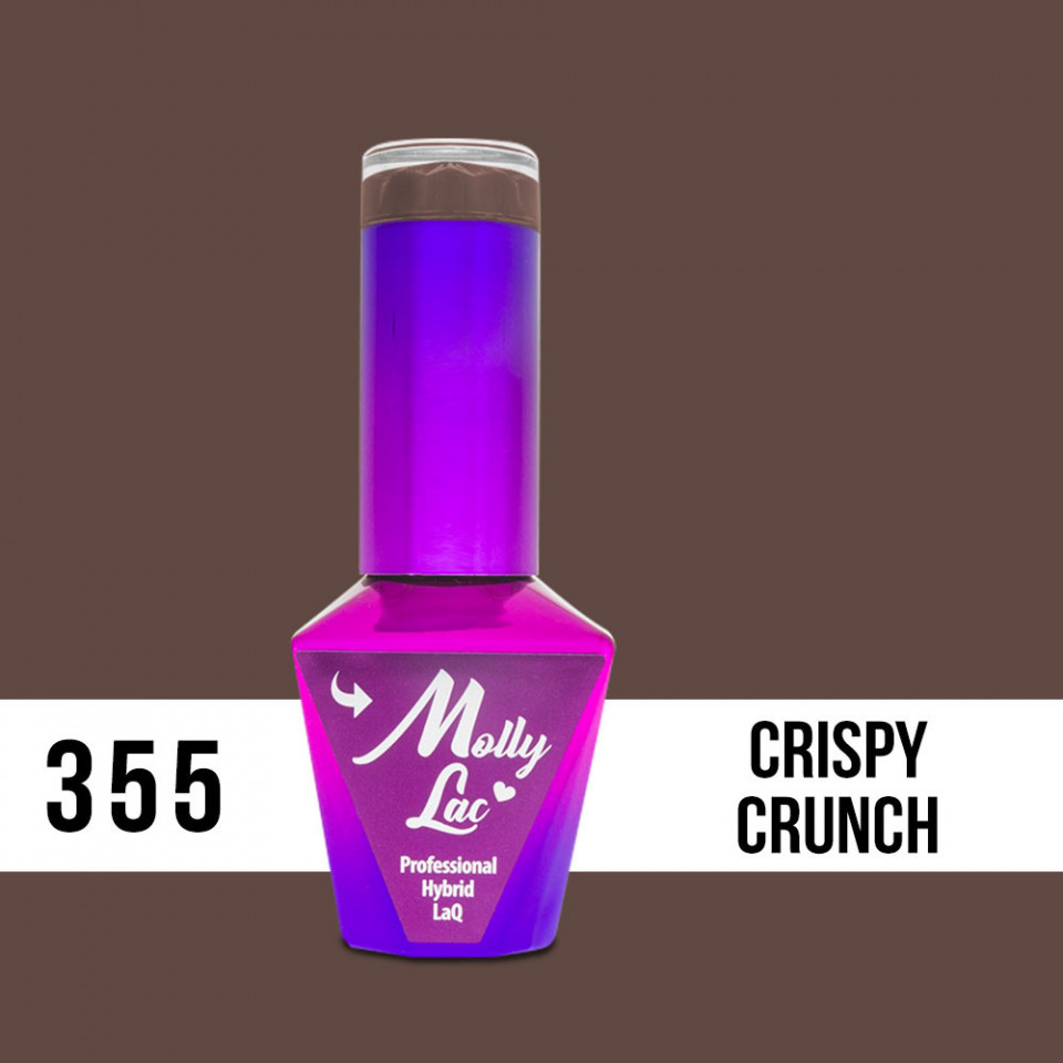 355 Crispy Crunch Molly Lac 10 ml Oja Semipermanenta Molly Lac fabushop.ro