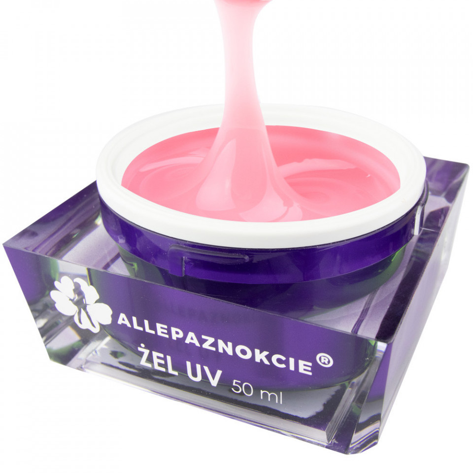 Perfect French Bubblegum Gel UV 50 ml – Allepaznokcie Allepaznokcie Allepaznokcie