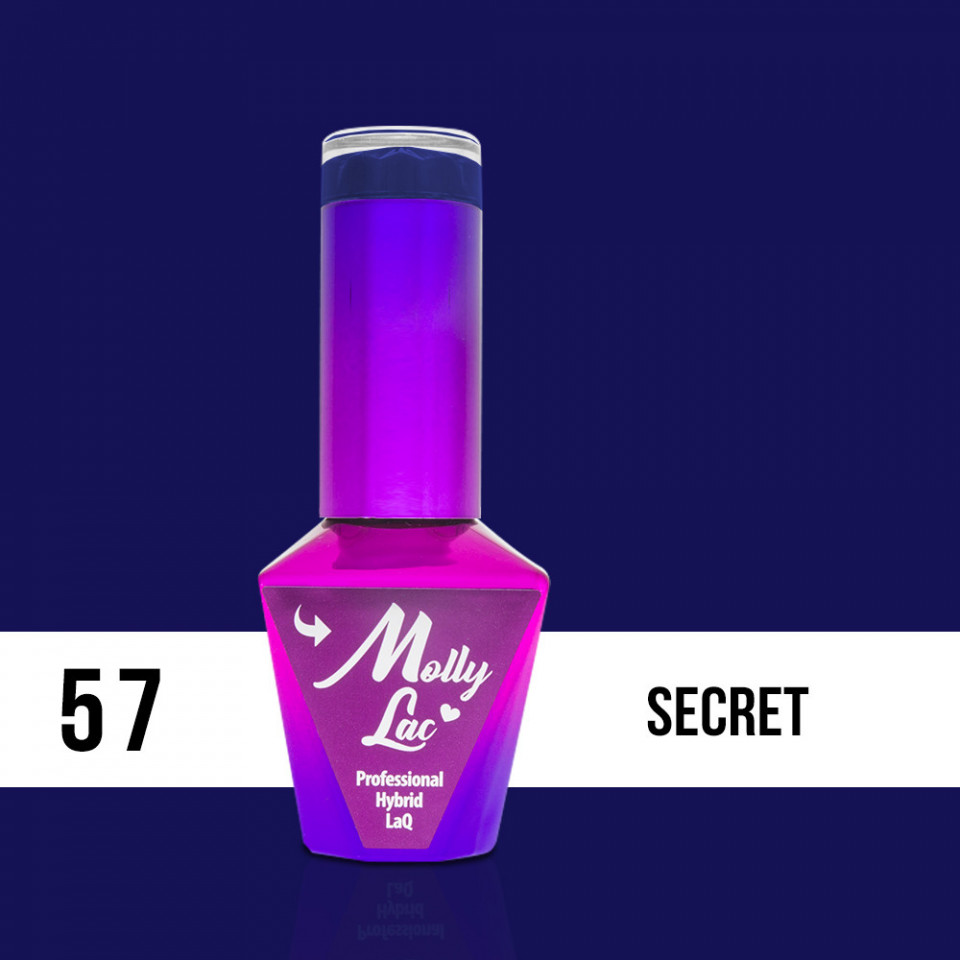 57 Secret Molly Lac 10 ml Oja Semipermanenta fabushop.ro imagine noua