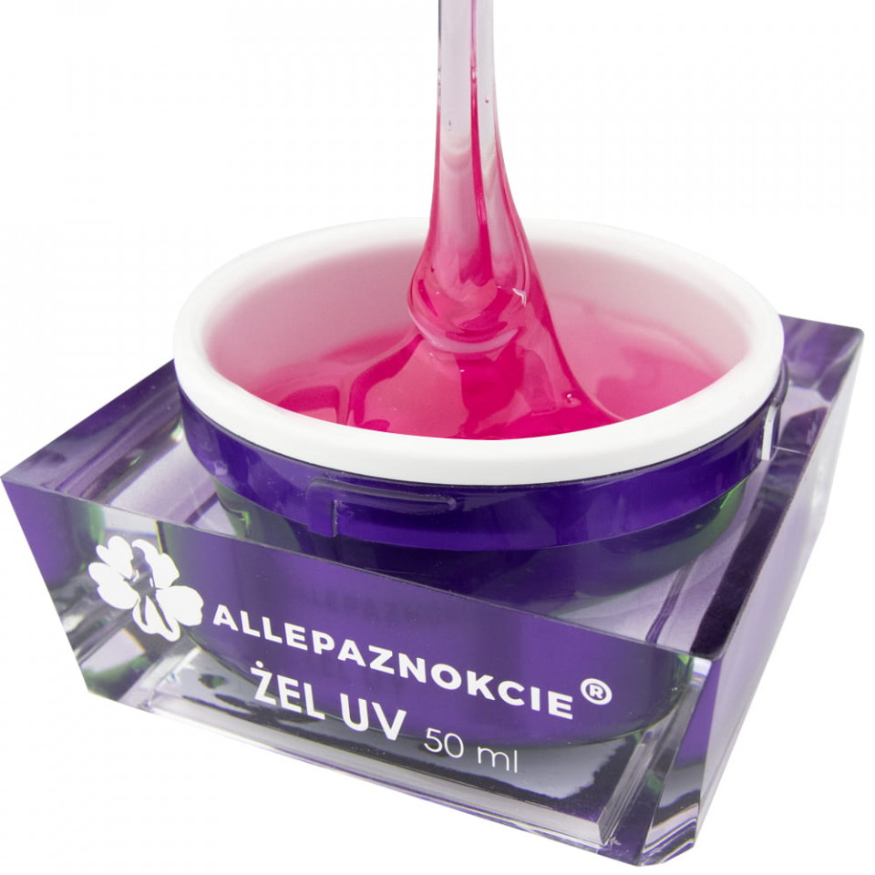 Jelly Pink Glass Gel UV 50 ml – Allepaznokcie Allepaznokcie Allepaznokcie