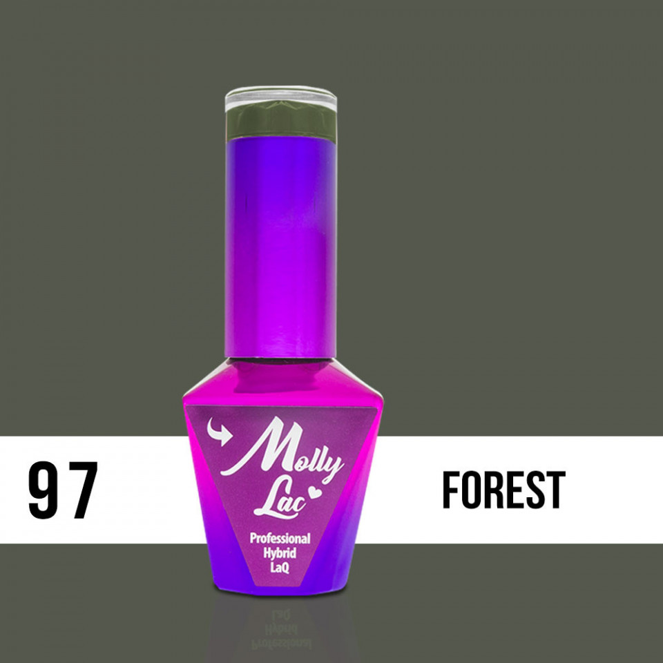 97 Forest Molly Lac 10 ml Oja Semipermanenta Molly Lac fabushop.ro