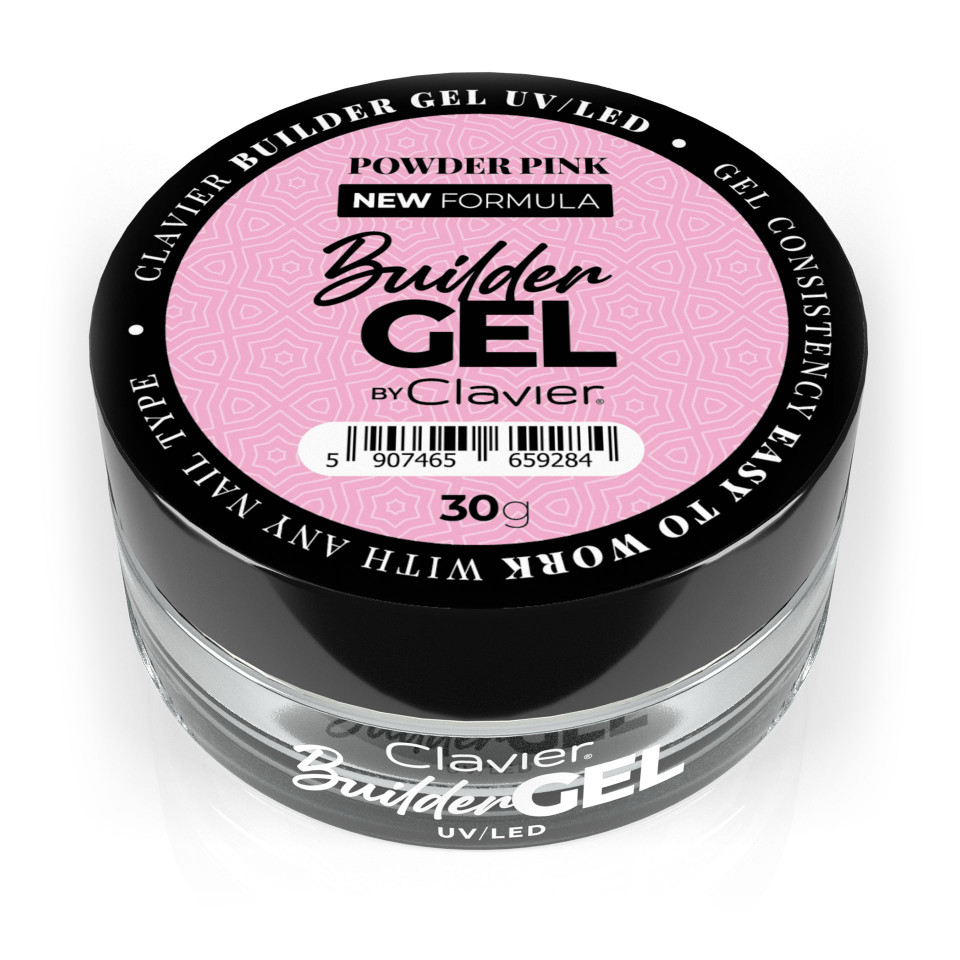 Gel UV / LED Clavier - Powder Pink 30 ml