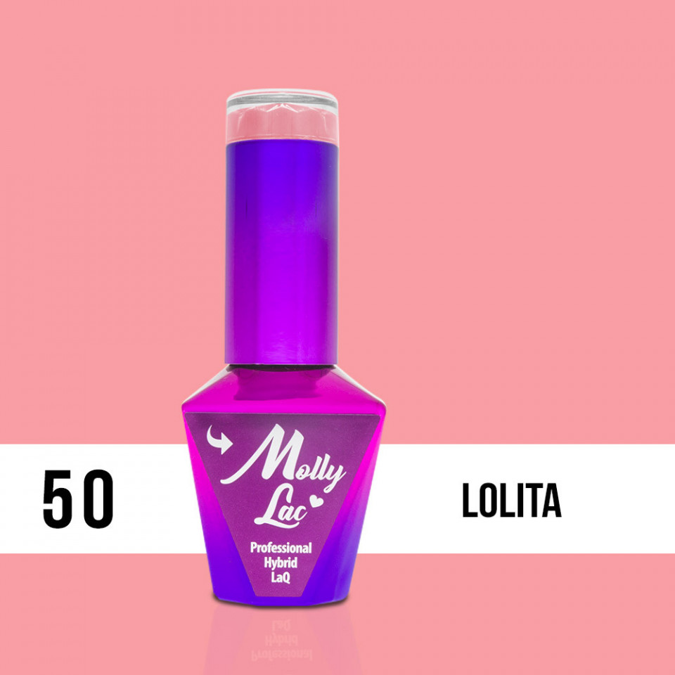 50 Lolita Molly Lac 10 ml Oja Semipermanenta Molly Lac fabushop.ro