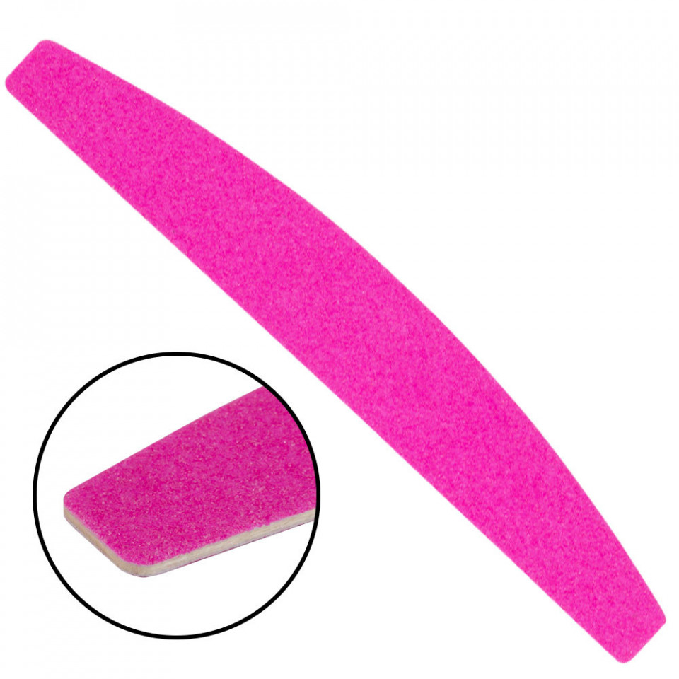 Pila lemn SEMILUNA neon pink slim 100/100 100/100