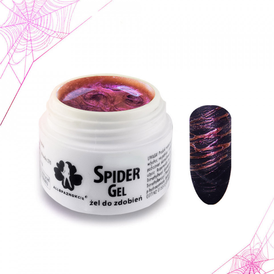 Spider Gel Cameleon Rose 3 ml – Allepaznokcie Allepaznokcie imagine noua