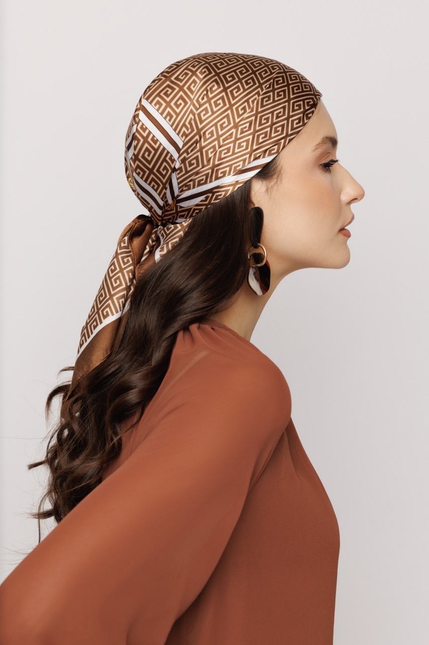 Esarfa dama imprimata