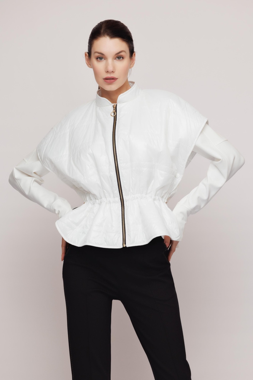 Vesta dama alba matlasata