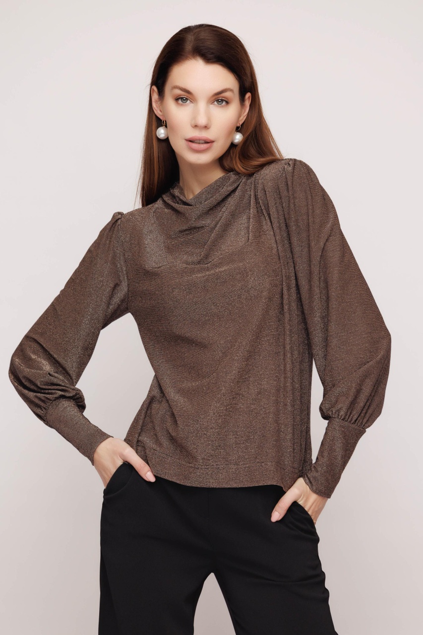 Bluza dama eleganta drapata