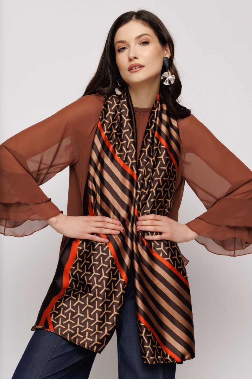 Esarfa dama imprimata