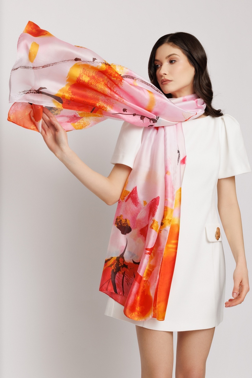 Esarfa dama imprimata