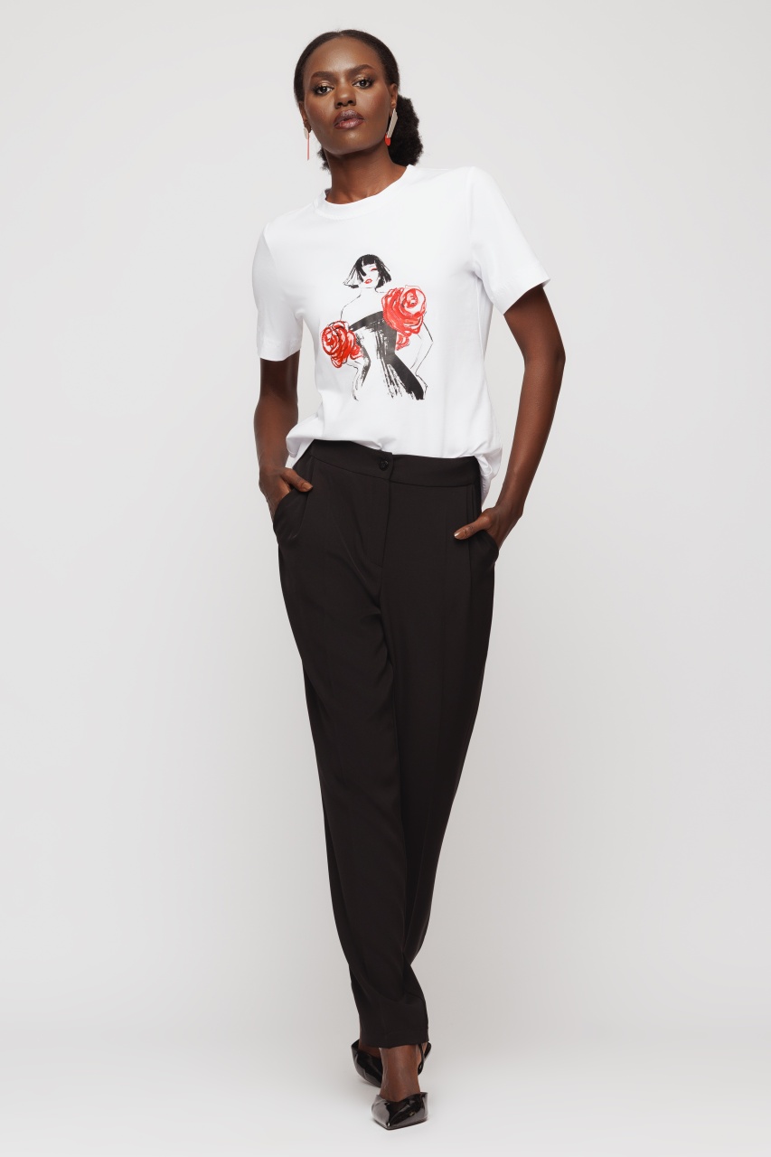 Pantaloni dama conici