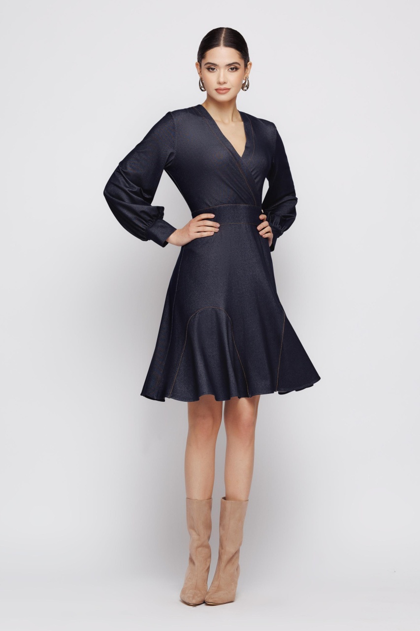 Rochie dama bleumarin