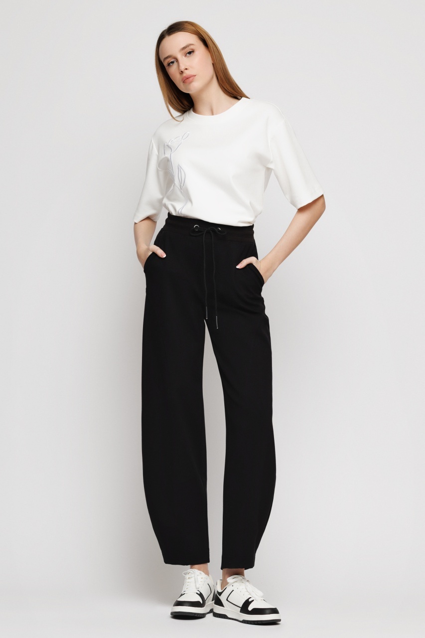 Pantaloni dama barrel