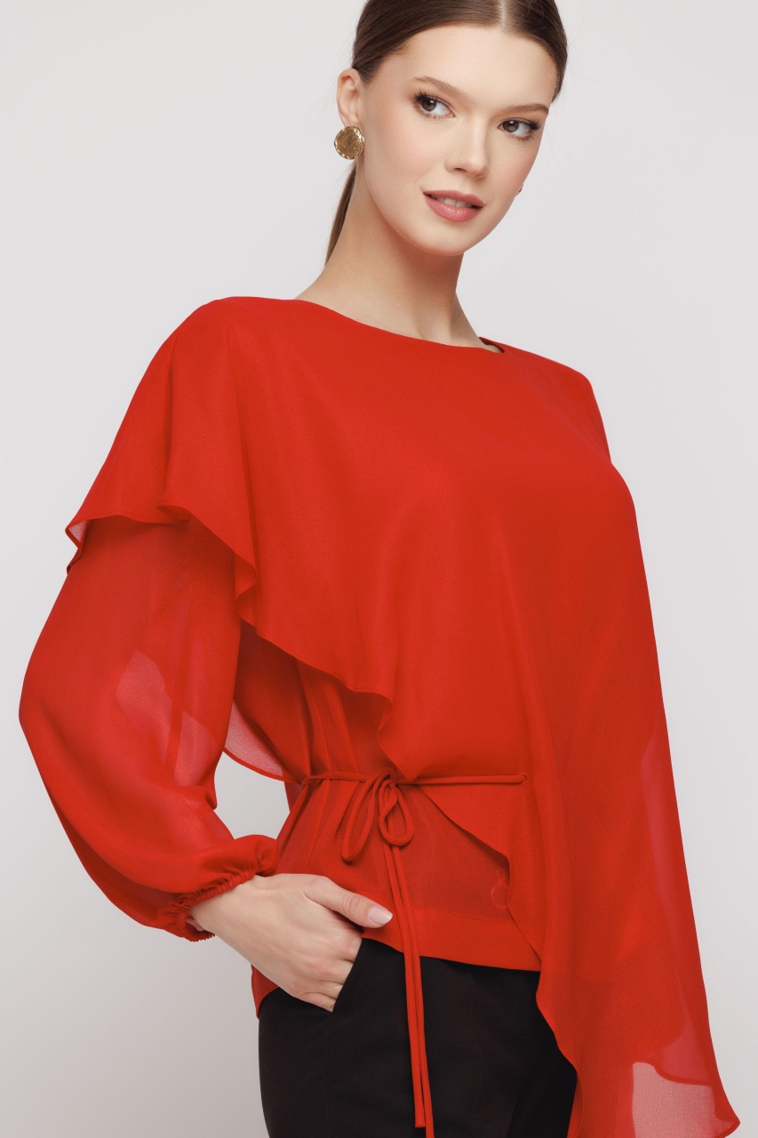 Bluza dama eleganta rosie