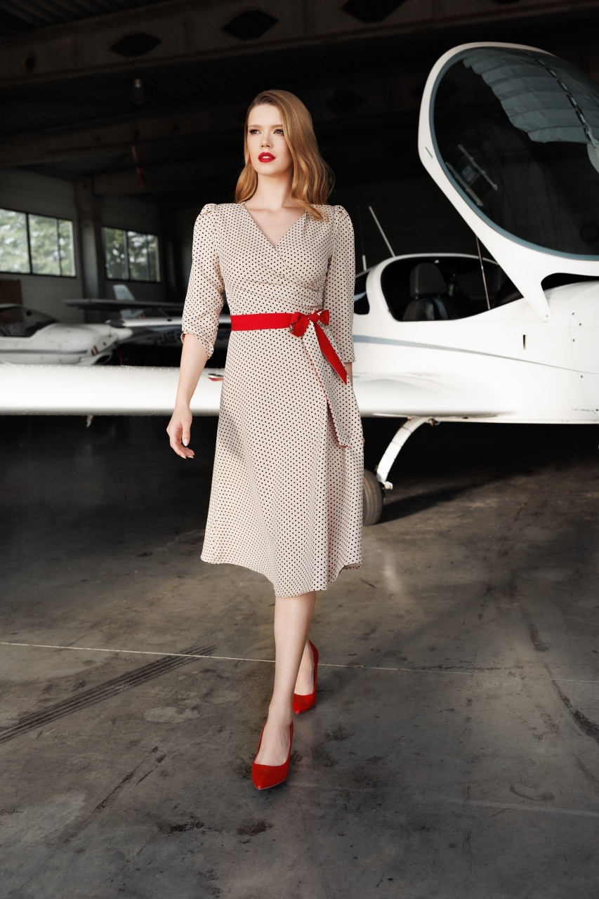 Rochie dama cu buline