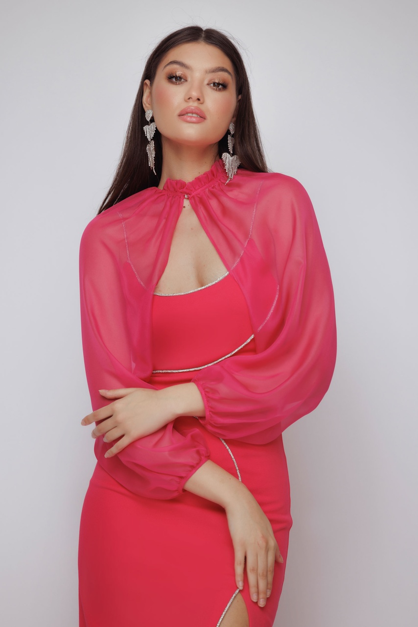 Rochie dama eleganta roz