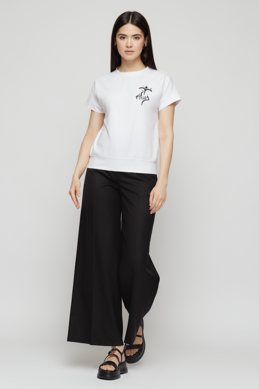 Tricou dama alb zodia Berbec