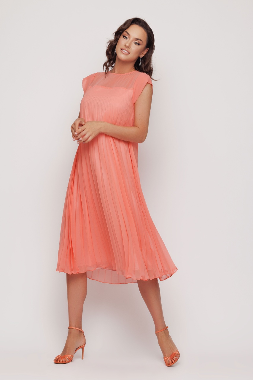 Rochie dama eleganta plisata