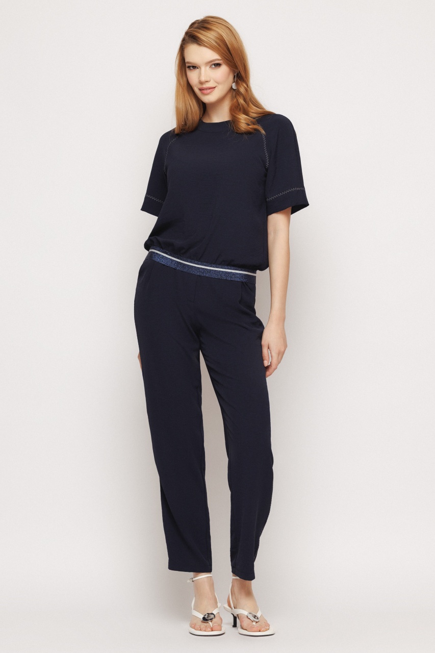 Bluza dama bleumarin