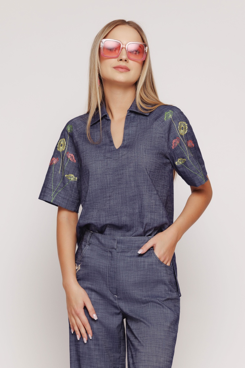 Bluza dama cu broderii