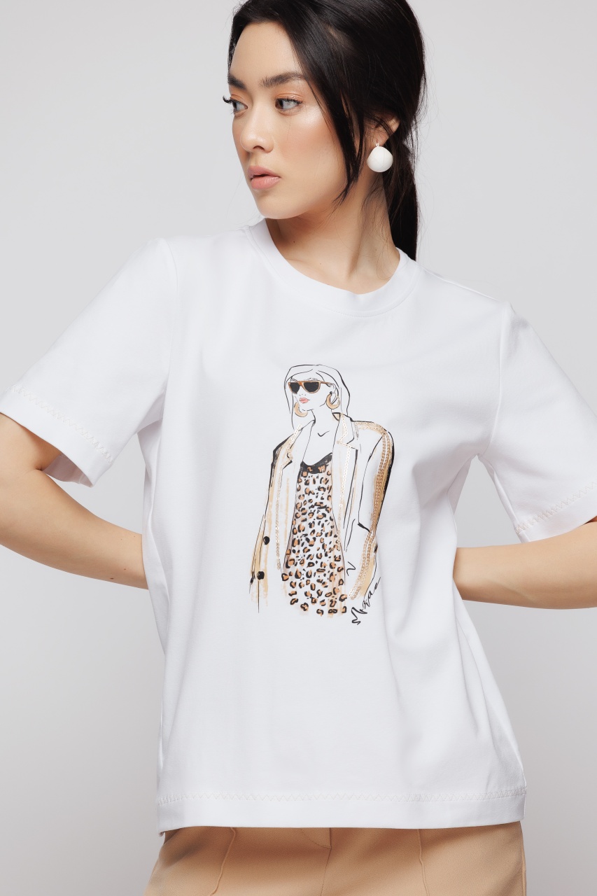 Tricou dama cu print