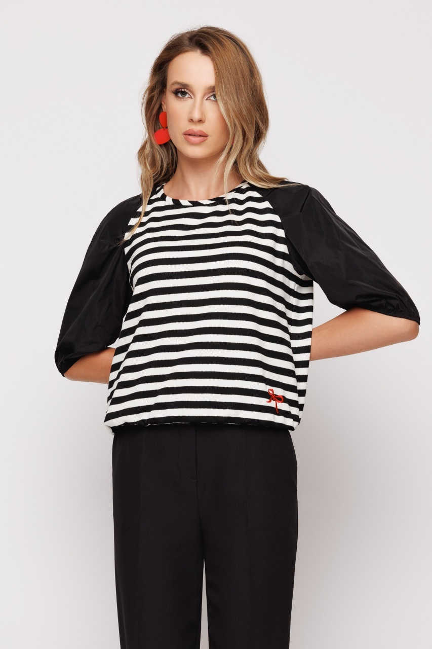 Bluza dama combinata