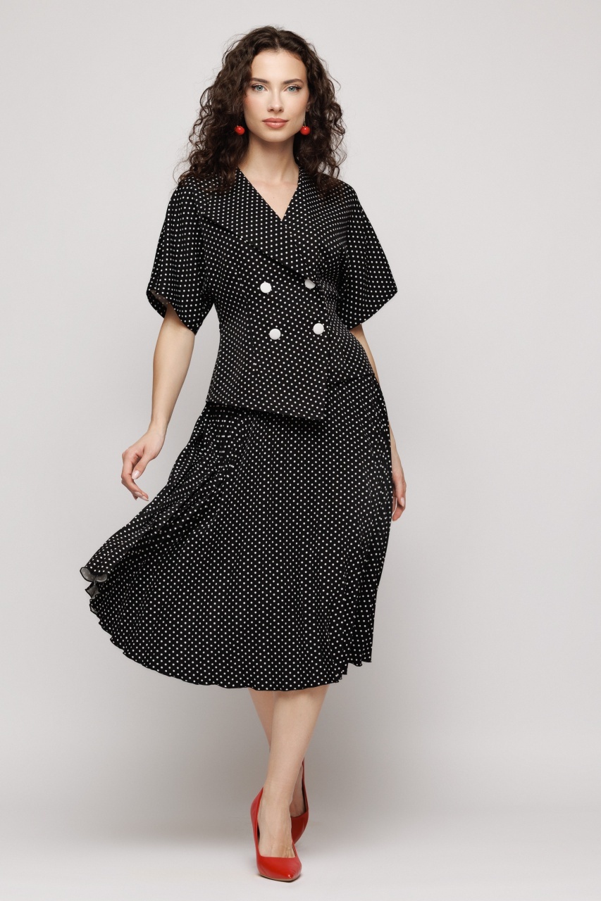 Sacou dama asimetric cu rever