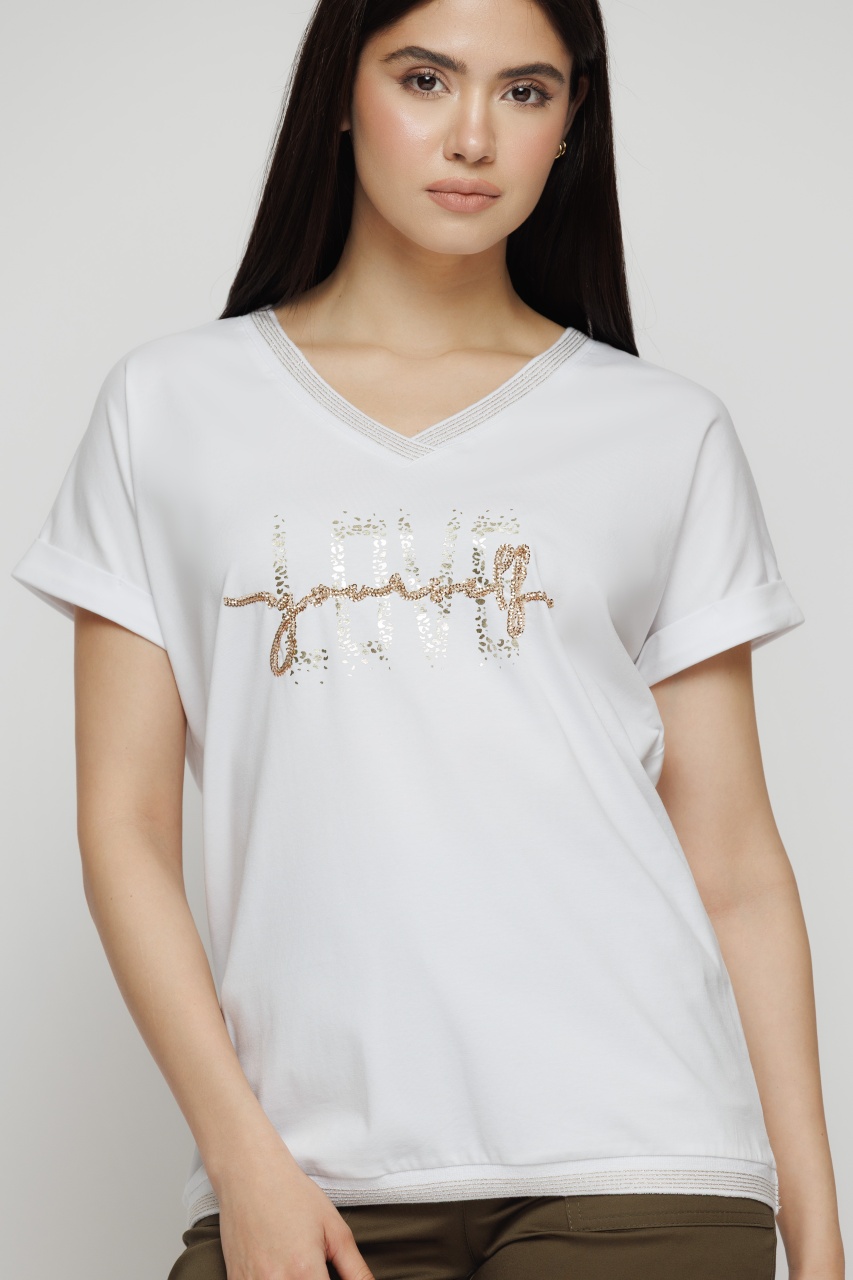 Tricou dama cu print