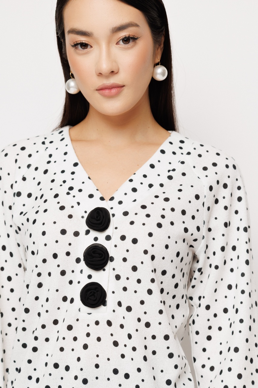 Bluza dama cu buline