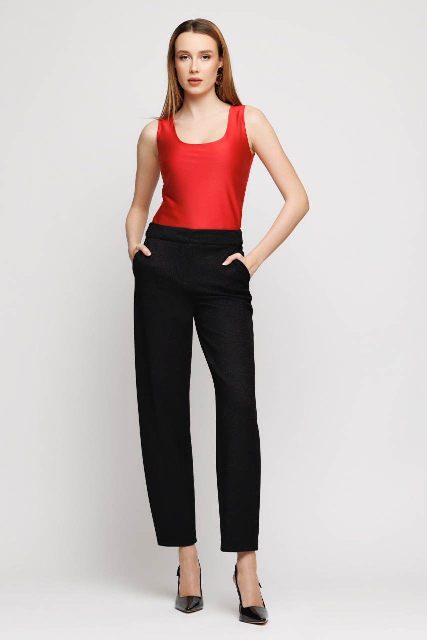 Pantaloni dama barrel