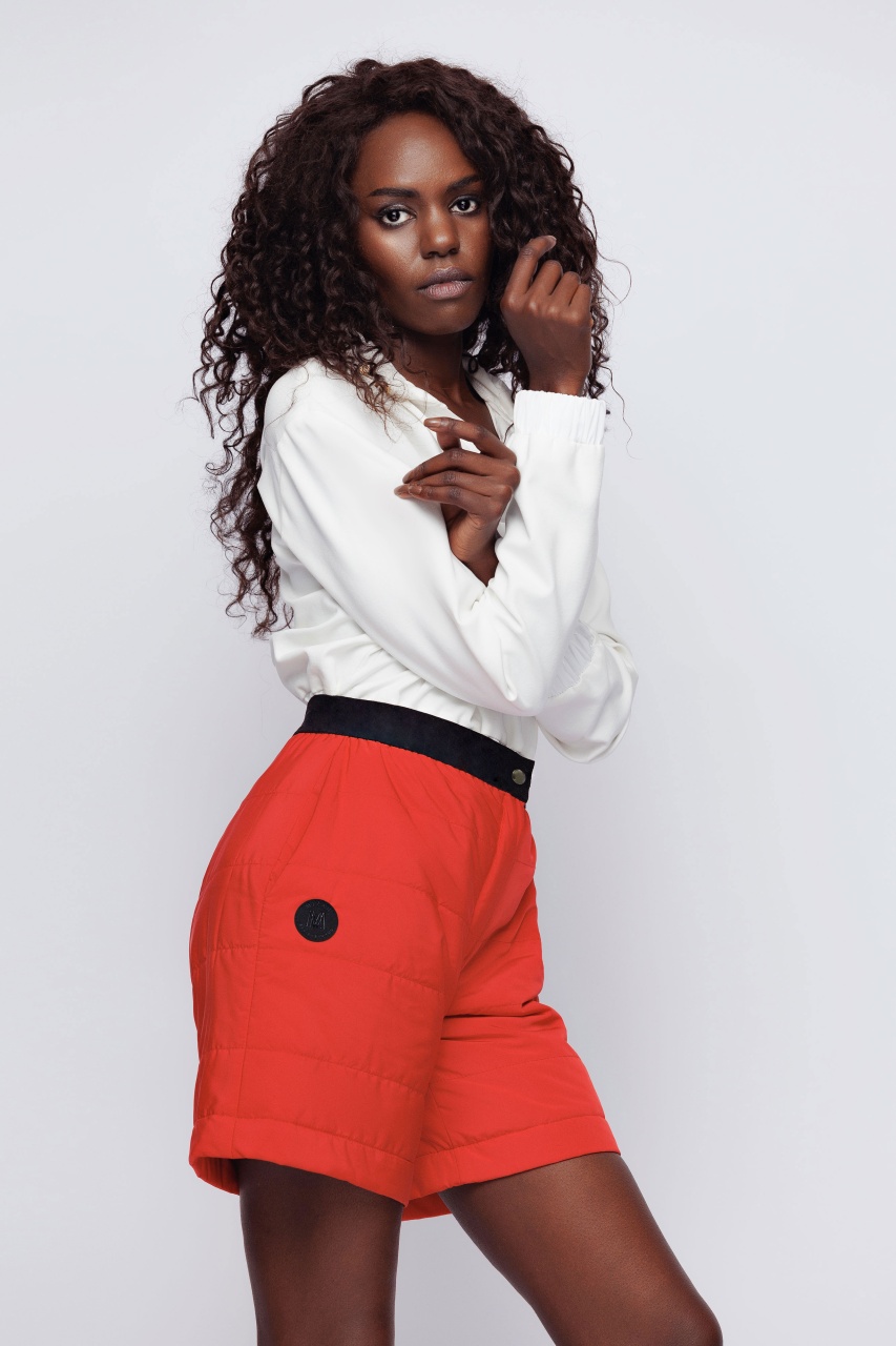 Pantaloni scurti matlasati