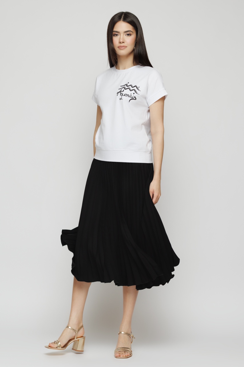 Tricou dama alb zodia Varsator