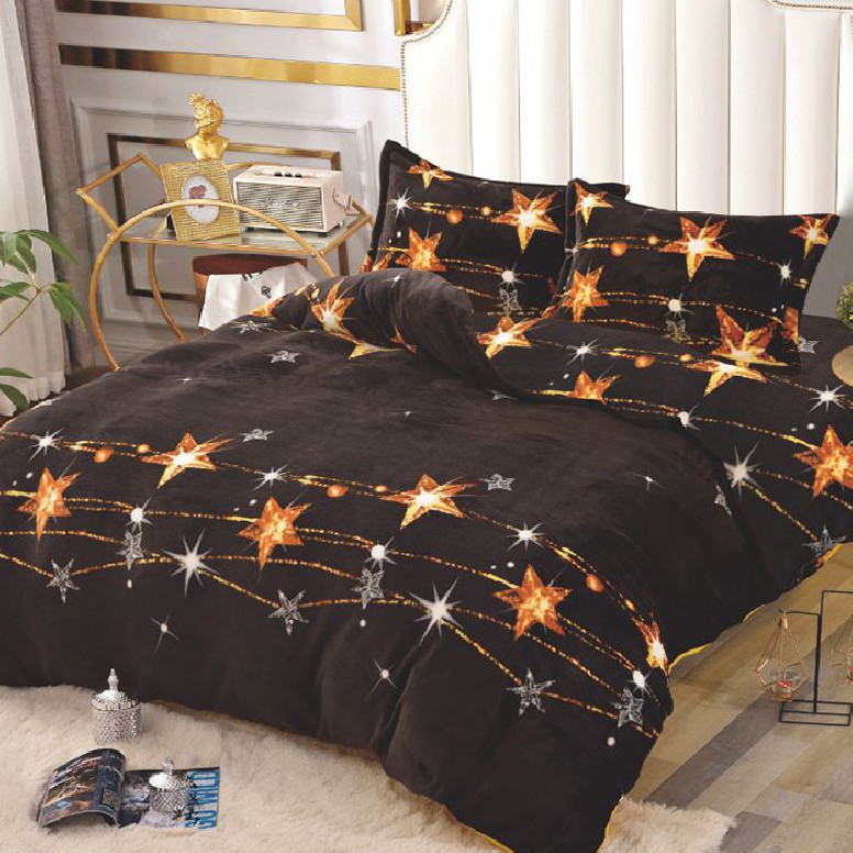 Lenjerie cu elastic 180x200 Starstruck (Cocolino)