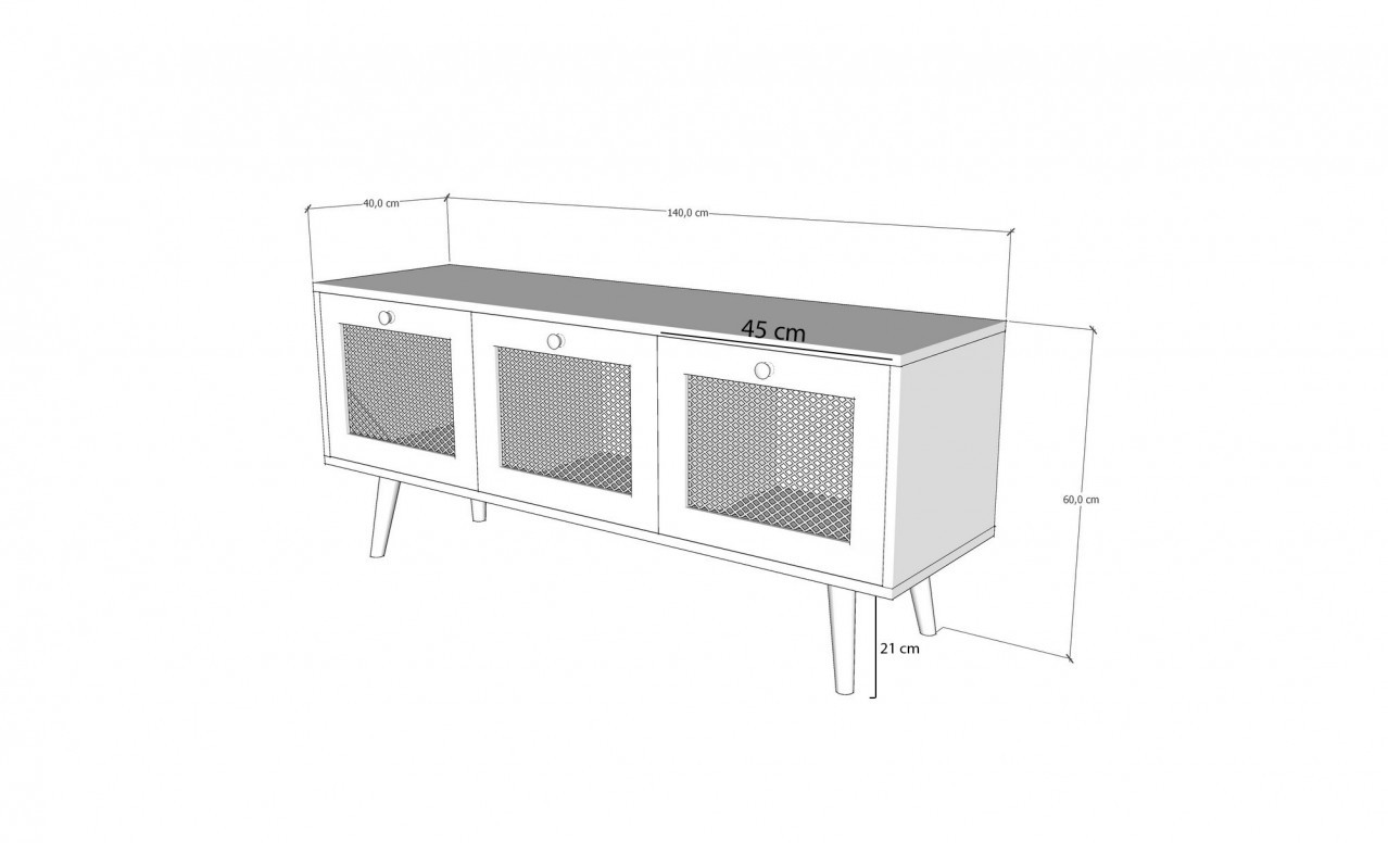 Comoda TV Likya 140