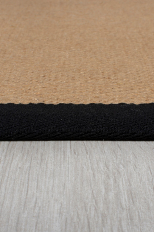 Covor traversă Kira Jute Negru 60X230 cm, Flair Rugs