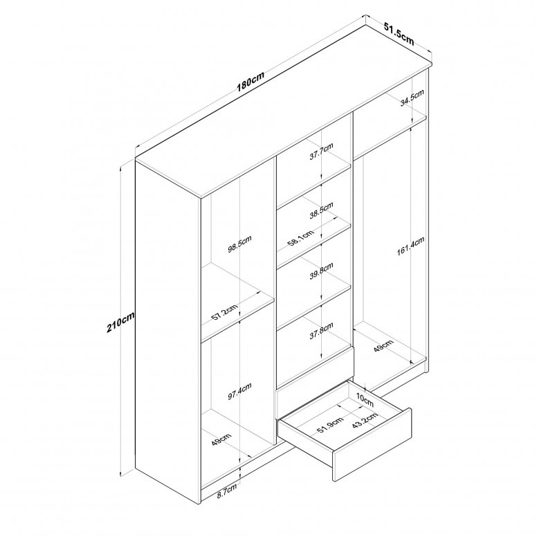 Dulap BA113 - 2337