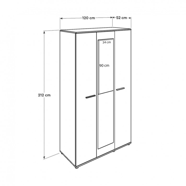 Dulap GRD-730-SS-3