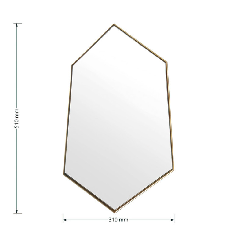 Oglinda de perete Polygon 20768 31x2x51cm