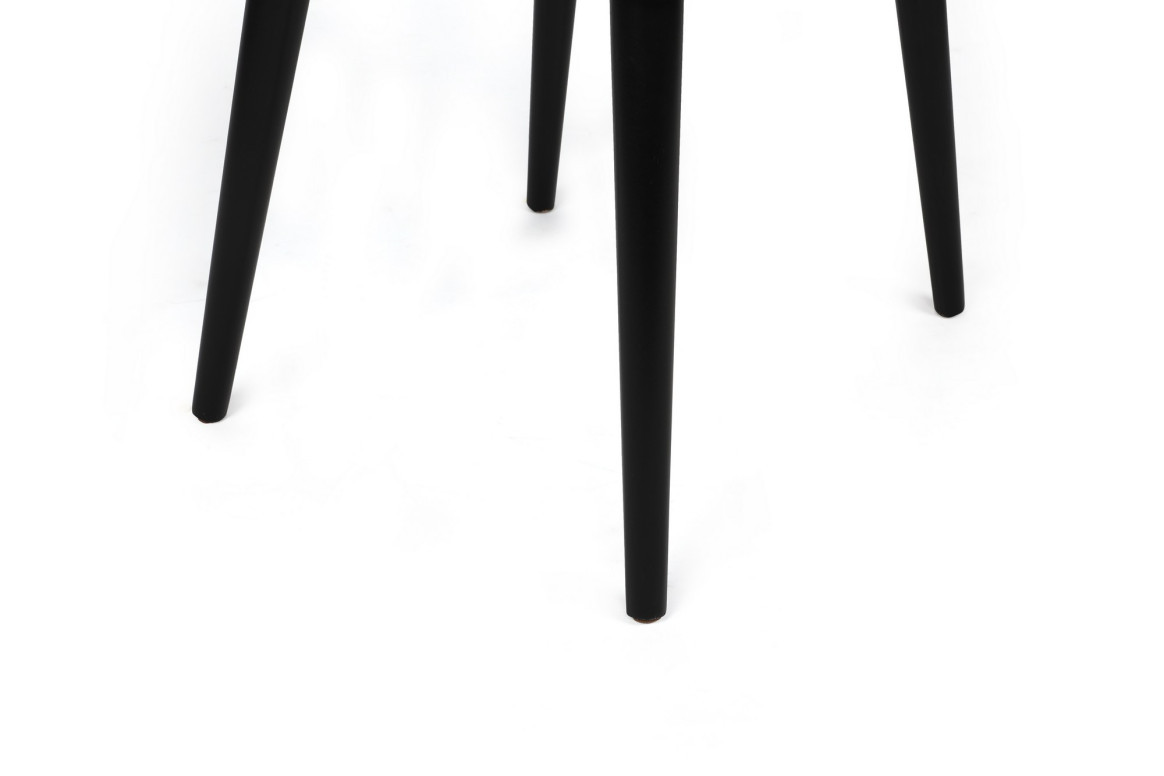 Set de 2 scaune Alfa-433, Bej- Negru