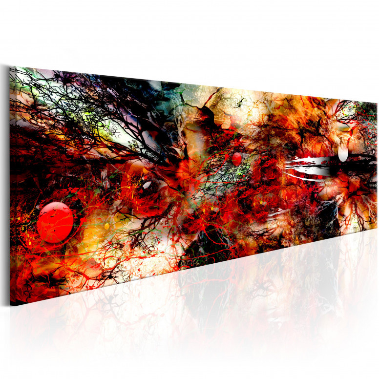 Tablou - Artistic Chaos 135x45 cm
