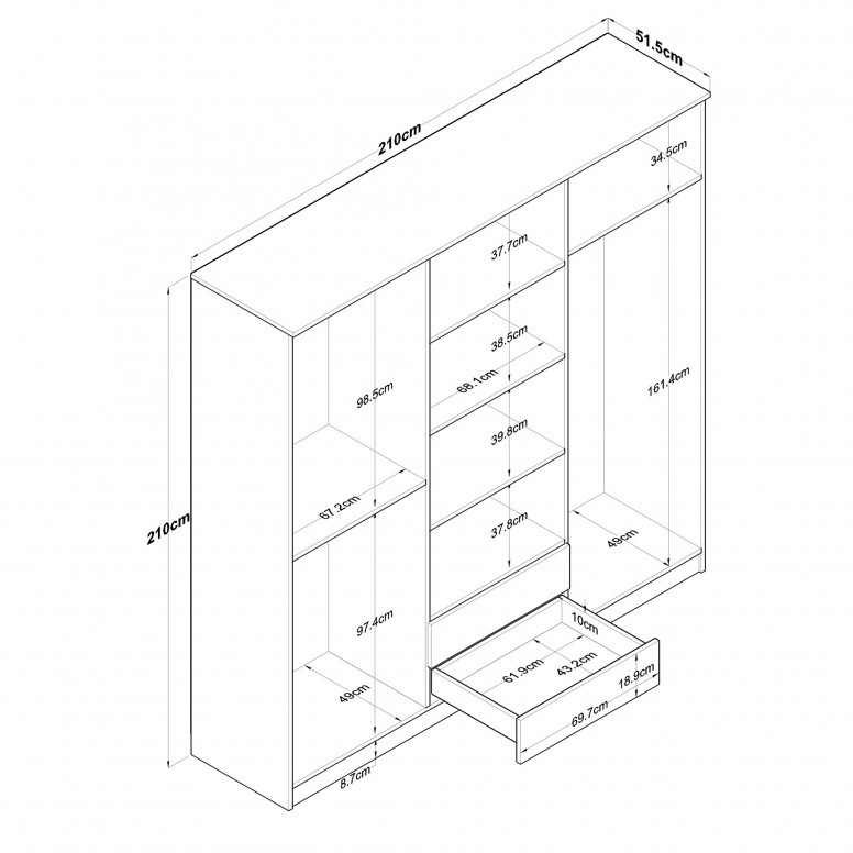 Dulap BA111 - 2324