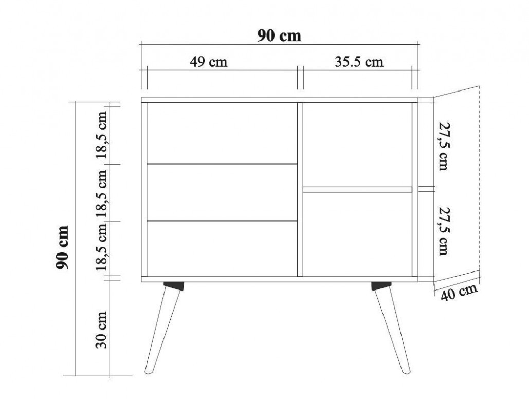 Dulap Dresser Verybox - 728