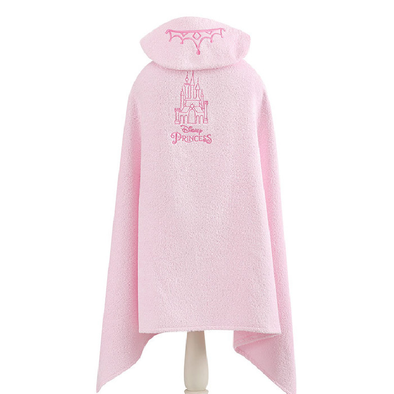 Prosop de Plaja Poncho cu Gluga Princess 75x130 cm (Bumbac 100%)