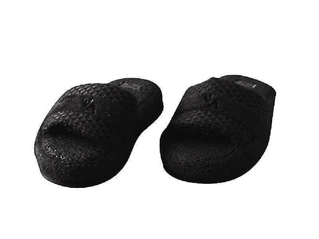 Papuci de Casa Valeron Negru, Marime 35-40 (Bumbac 100%)