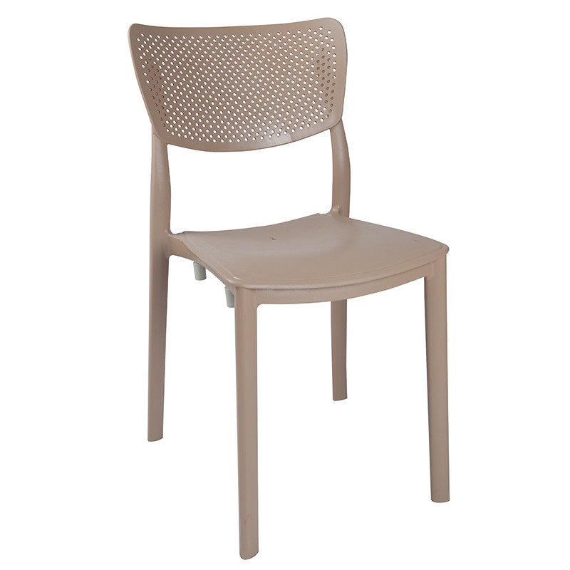 Set de gradina masa si scaune Explore, Ignite set 3 piese plastic cappuccino 90x90x73.5 cm
