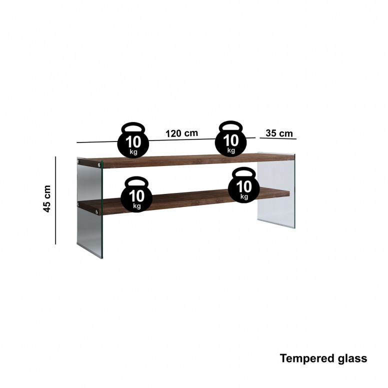 Comoda TV TV1003 Walnut