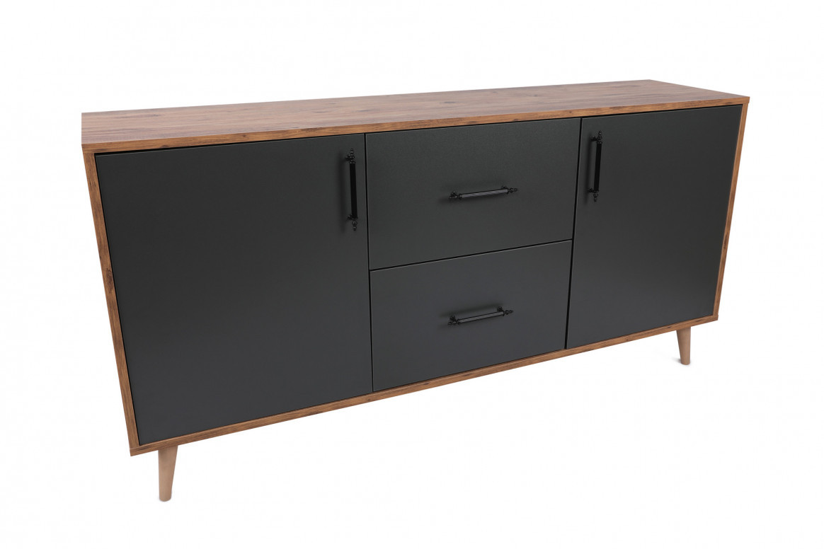 Consola Cordoba Walnut-Antracit