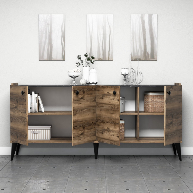 Consola Lidya Walnut